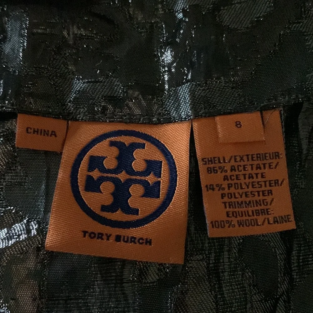Tory Burch lamé wool